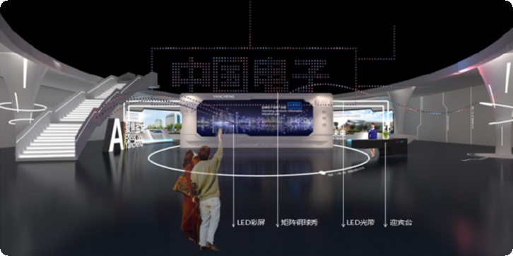 展厅科技感设计,科技感展厅设计平面图